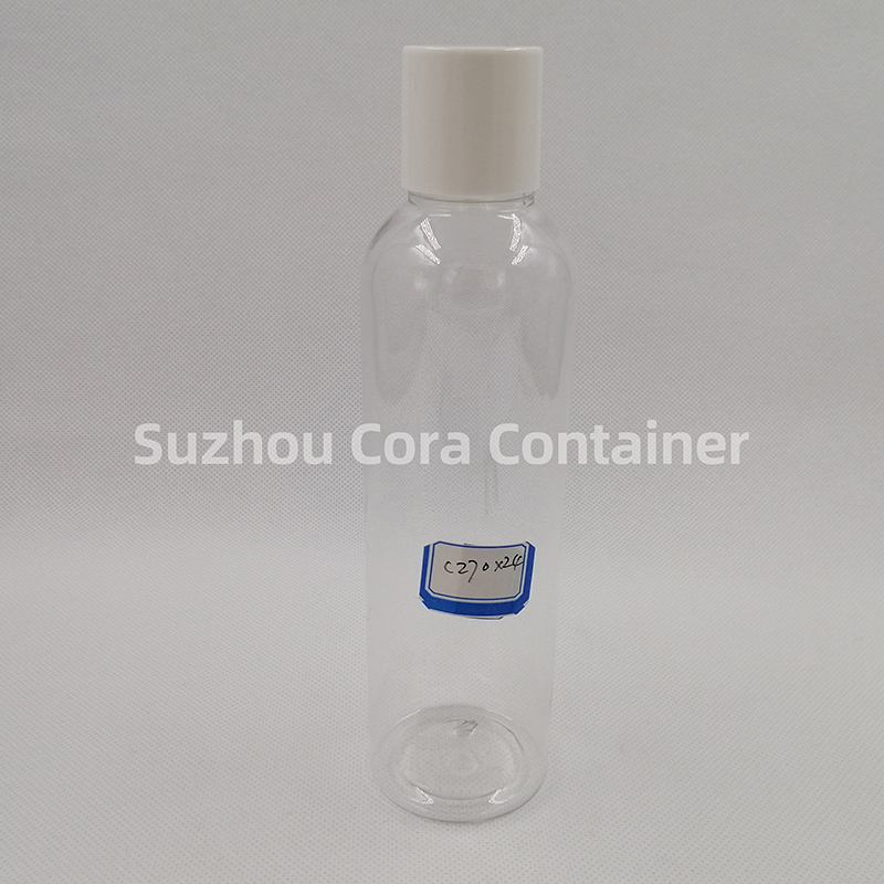270ml Neck Size 24mm Pet Plast Cosmetisk Flaska med Screwing Cap